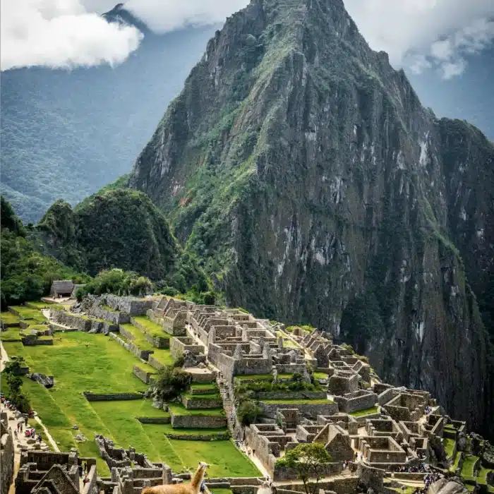 World famous Machu Picchu in Peru, the lost city of the incas.